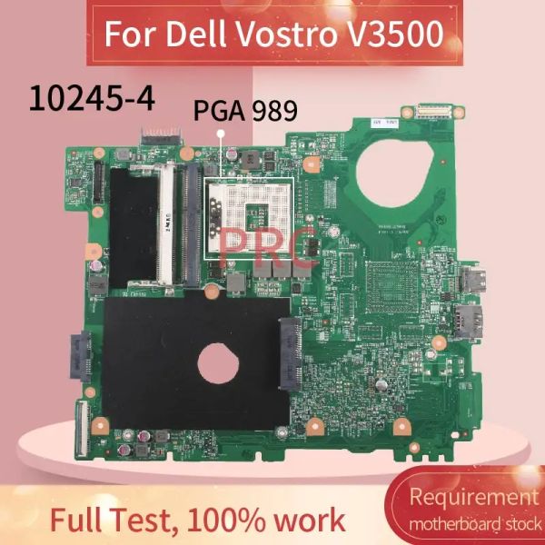 Материнская плата Cn0y0rgw 0y0rgw для Dell Vostro v3550 3550 Материнская плата ноутбука 102454 HM67 PGA 989 DDR3 Notebbook Mineboard