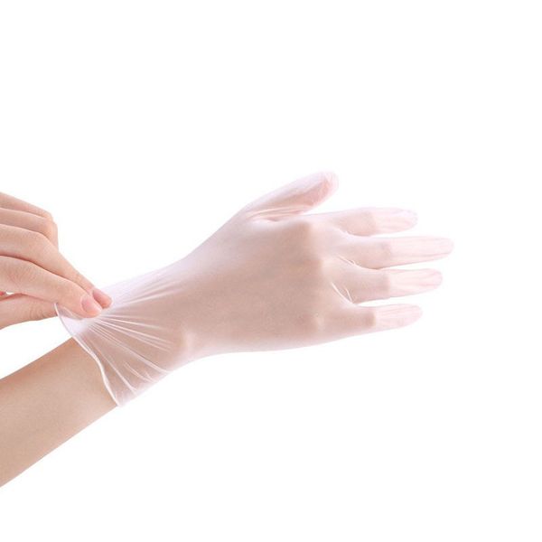 Universelle transparente Einweg -PVC -Handschuhe Geschirrspülküche saubere Latex Gummi Garten Arbeit Handschuhe für Hausreinigung