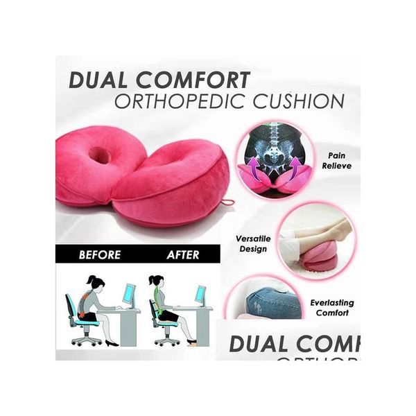 Kissen/dekorativer Kissen Drop Dual Comfort Orthopädische P -Aufzug Hüften Up Saats Mtifunktion zur Druckentlastung 221202 Lieferung Home Gard Dhw2d