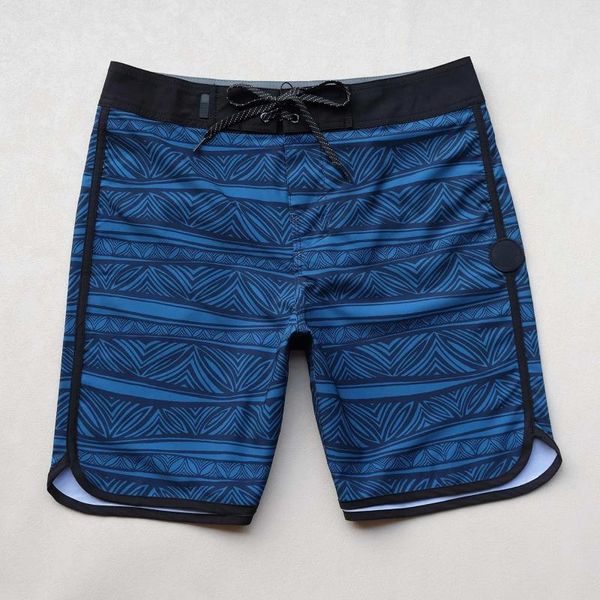 Shorts masculinos Summer Styley spandex impermeável rápido seco elástico calça de surf de praia bermuda pantaloneta mass nadar tronco de natação