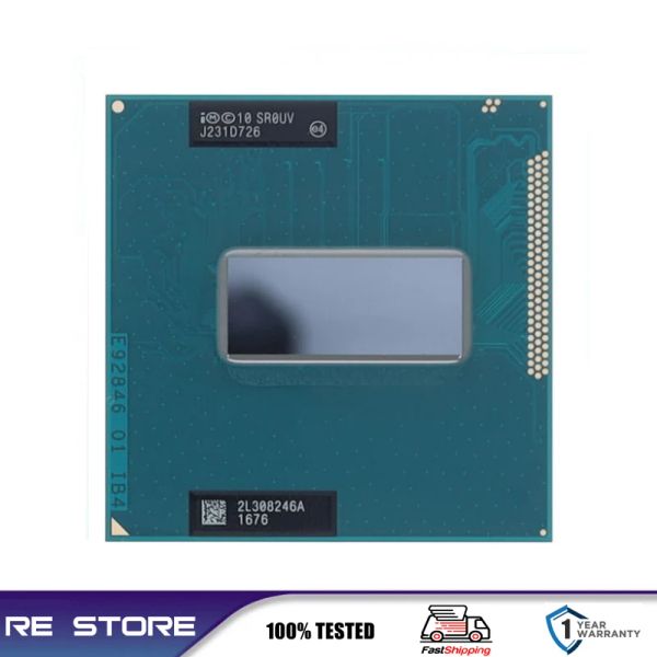 CPUS CORE I73740QM I7 3740QM SR0UV 2.7GHZ Utilizou o Oitário Laptop QuadCore Processador de notebooks 6m 45w Socket G2 / RPGA988B