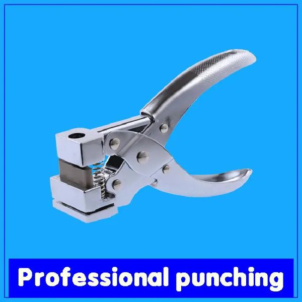 Punch T forma T Hole Punch Shape Butterfly Solping Holding Punches Manual PVC Punch Card Punch e Id Card Slot Hole Punch Office Supplies