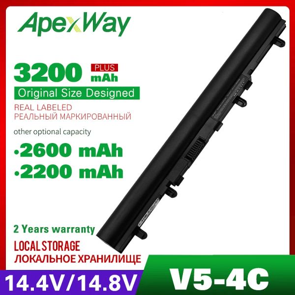 Batterien Apexay New Laptop Batterie für ACER AL12A32 ASPIRE V5571 Serie V5 V5431G V5471 V5571P V5171 V5471G V5431 V5531 V5571G