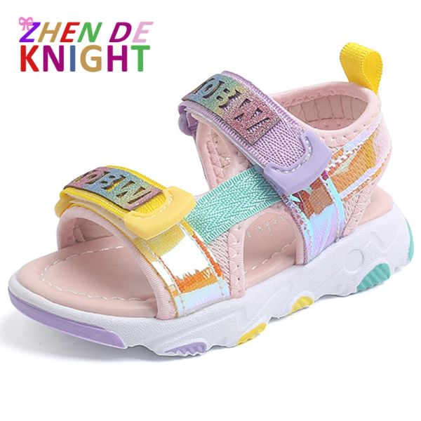 Кроссовки Fashion Girls Beach Sandals Casual Комфортная пляжная туфли для пляжей с крючком для крючков