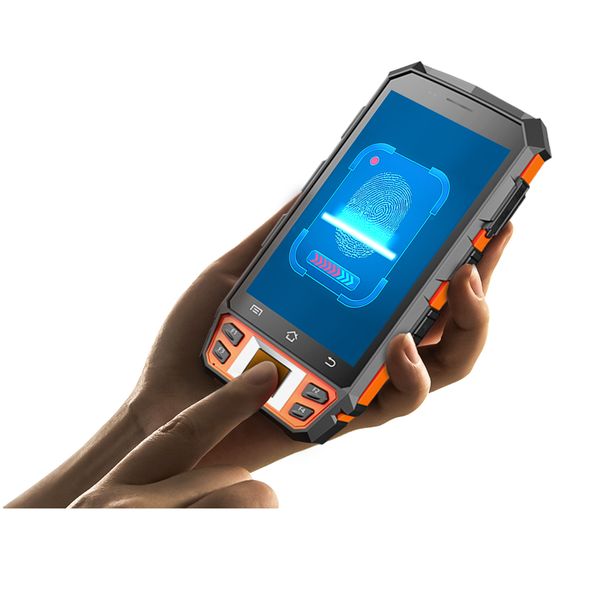 Rugline hohe Qualität 5 Zoll Android Mobile Rugged Handheld Logistic PDA Barcode Scanner mit 4G NFC Free SDK