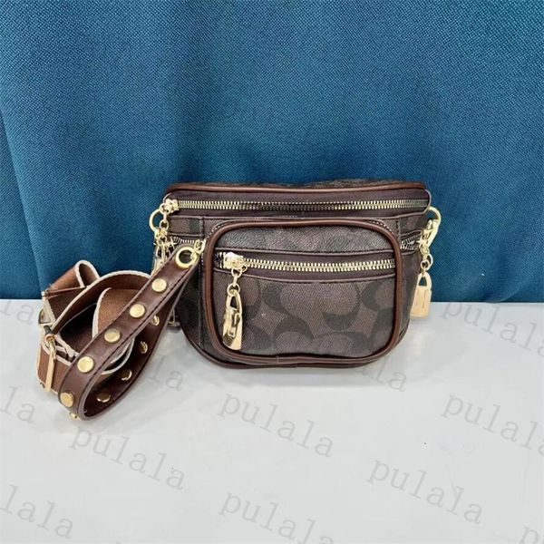 Lüks Bel Çantaları Mini Bumbag Tasarımcılar Çantalar Moda Fanny Pack Hem erkekler hem de kızlar tarafından giyilebilir, beden 20 cm kemer çantası unisex crossbody eyer çantası kadın göğüs paketi çantası