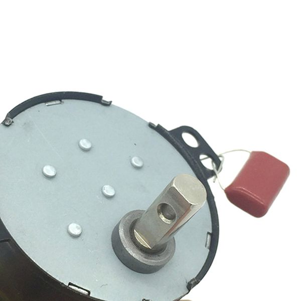 50Ktyz 24 V 220V AC Micro Permanent Magnet Elektrischer Synchronmotor 220 V 24 V langsame Geschwindigkeit 1 bis 120 U/min Vorwärts -Rückwärts -CW/CCW