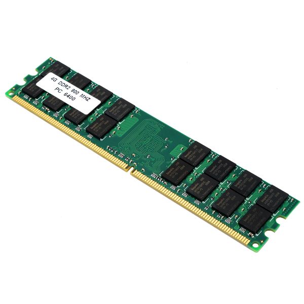 RAMS per AMD Dual Channel 4GB PC26400 DDR2 800MHz non ECC 240pin Memoria RAM MODULE PC MEMORIA Desktop RAMS RAMS POHIKS