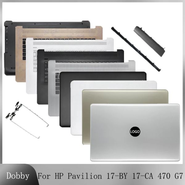 Caixa original dos quadros para HP 17by 17CA 470 G7 Laptop LCD Tampa traseira da tampa traseira Palmrest Palmrest Case inferior depende