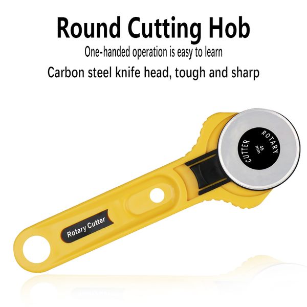 28/45 mm Circular Coltter Rotary Knife Safety Blade Patchwork Piecando un tessuto trapuntato in trapunta Strumento