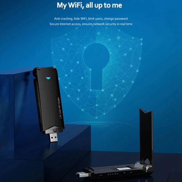Roteadores UF909 4G WiFi Router 150MBPS sem fio LTE USB Modem Dongle portátil WiFi Router de banda larga inteligente Suporte de banda larga Microsim