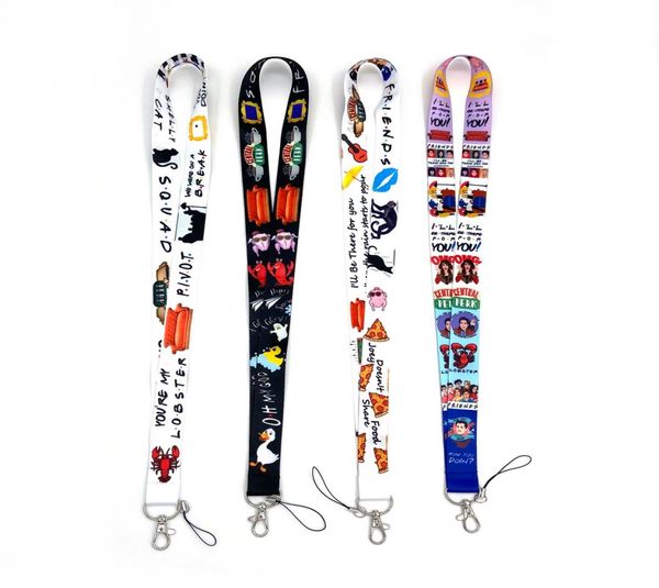 Klassische TV -Serie Freunde Lanyard für Keys Handy Strap ID Abzeichen Halter Seil DIY Keychain Accessoires5692866