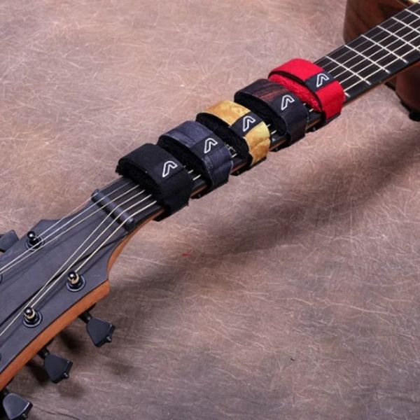 Gruv Gear Fretwraps String String String Muters per chitarra acustica per basso Ukulele Single Pack