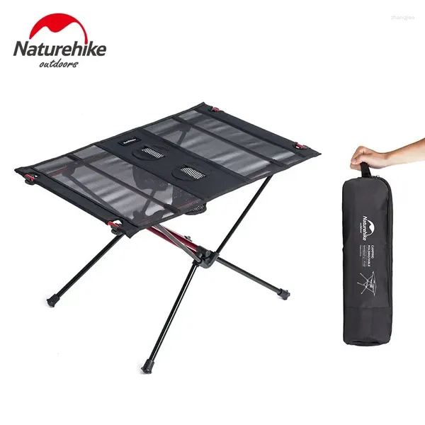 Mobili da campo Naturehike Ultralight Crollabile BBQ CABILE CENA PICNIC DI VIAGGIO OUTDOOR PORTATI