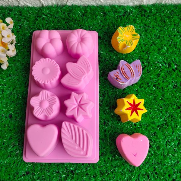 12 Animal Silicone Soop Bolo Bolo de cozimento Ferramentas de cozimento 3D Jelly Pudd Moldes Supplies Baking Pan Bandey Moldes Candy Maker