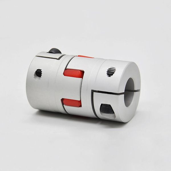 Couplador de três mandíbulas D25L35 Alumínio de alumínio flexível Conector de acoplamento CNC Couplings flexíveis para motor de passo