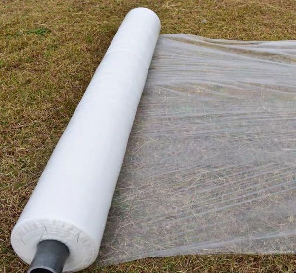 Outros suprimentos de jardim LDPE transparentwhite Agricultural Plastic Protection Mulch Film5487518