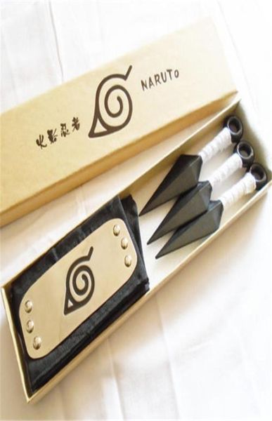 Новое аниме Naruto Leaf Village Ninja Cosplay Kunai Headsd