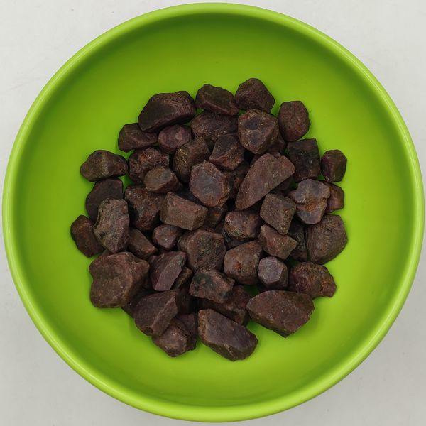 100 g naturale corindum rosso ruvido ruvido gemma ruvido campione minerale di cristallo decorazione per la casa lotto sfuso