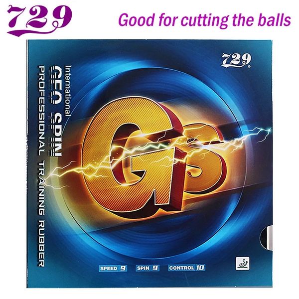 729 Freundschaft GS Trainingstisch Tennis Gummi -Ritc Geo Spin Ping Pong Gummi weiche und gute Kontrolle