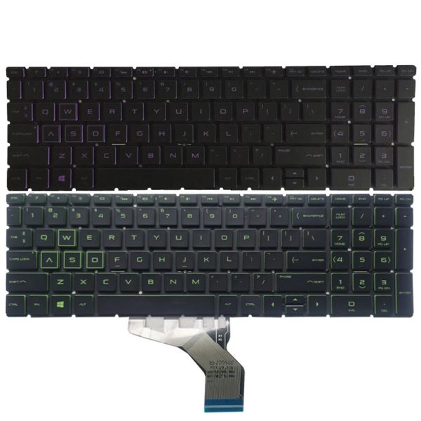 Keyboards Neue US -Laptop -Tastatur für HP Pavilion Gaming 15CX TPNC133 15DK 15TDK TPNC141 15EC TPNQ229 17CD TPNC142 16A BACKSLIT