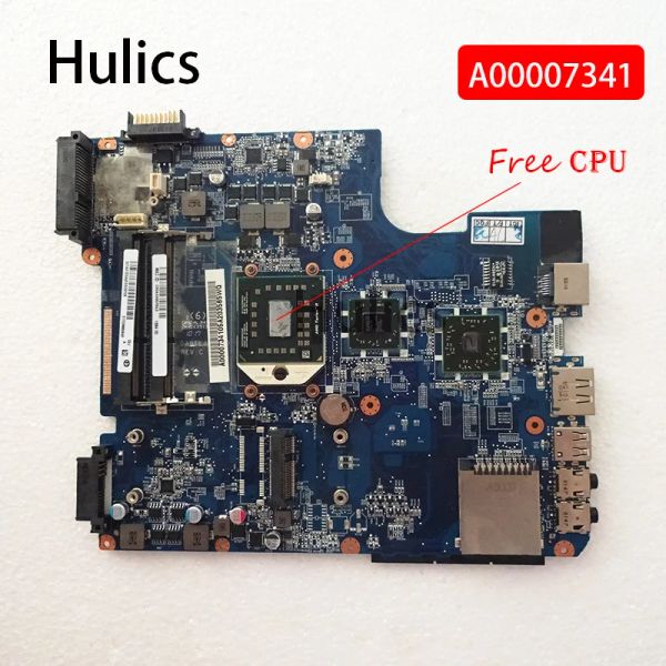 Motherboard Hulics verwendet A000073410 Hauptbrett für Toshiba Satellit L645 L645d Laptop Motherboard DA0TE3MB6C0 SOCKET S1 DDR3 Kostenlose CPU