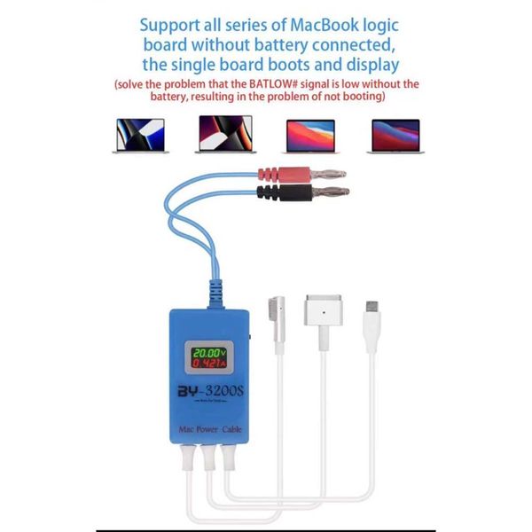 Bis 3200S BY3200S Power Boot Control Line für MacBook 20008-2013 Typ-C-Telefonpolster Fast Ladegerät Support Single Board-Systemkabel unterstützen