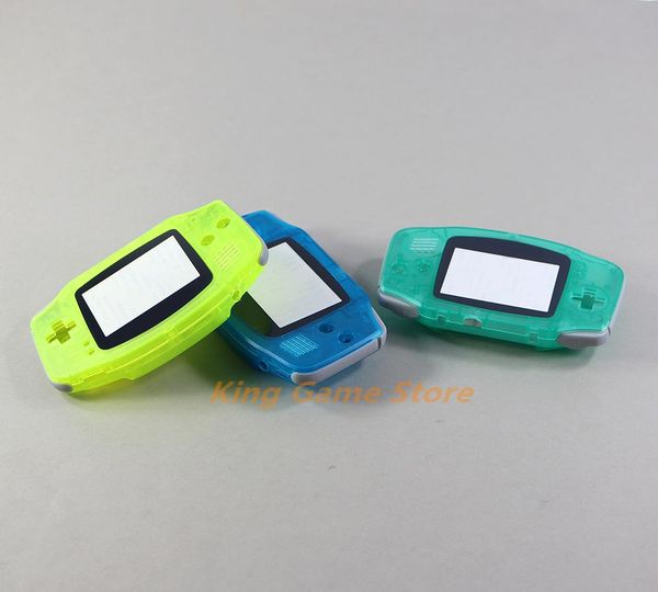 1Set Set completo Special Housing Cover COPER CASE W/ Pulsanti Vite adesiva per Game Boy Advance GBA Glow In the Dark