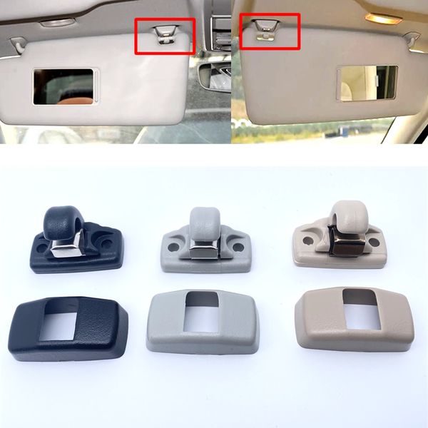 alta qualidade 3B0857561B New Sun Visor Ganch Clip Suncher Hanger para VW Golf Jetta Passat Polo Seat Beetle 3B0 857 561 B