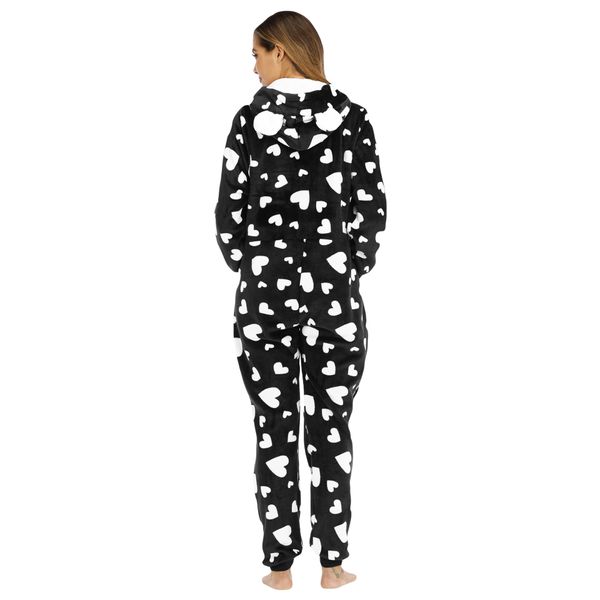 Pijamas da família de flanela adultos kigurumi flanela