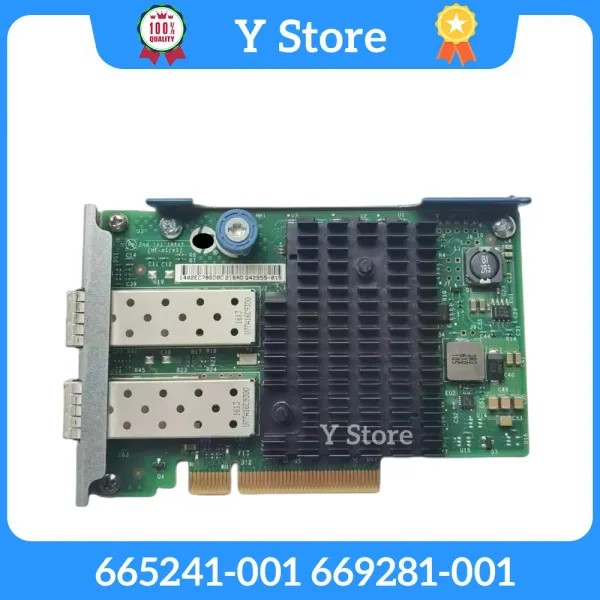 Магазин цепочки/шахтер для HP 10GB G8 G9 Dualport Gigabit Network Card 560FLR SFP 665241001 669281001 Fast Ship