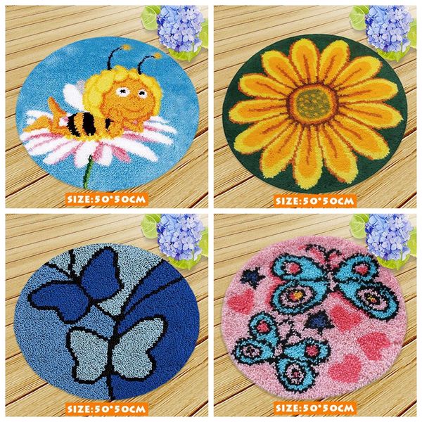 DIY Butterfly Bee Gunflower Ladybug Latch gancho Borno