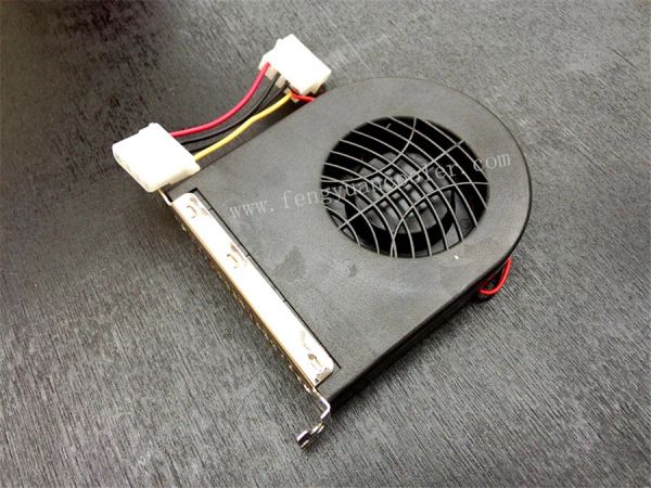 Resfriamento novo DC12V Computer Chassis Blower Blower Fan Turbine Heat Wet With com slots de PCI 4D