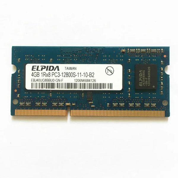 RAMS ELPIDA DDR3 RAM 4GB 1600 MHz 1,5 V 4 GB 1RX8 PC31280011 DDR3 4 GB 1600 Laptop -Speicher