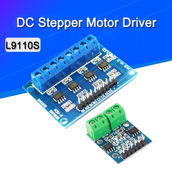 L9110S DC Stepper Motor Driver Board H Bridge 4 Channel Drive DC DC Двигательный двигатель модуль модуль привод модуля Smart Car 4-й драйвер