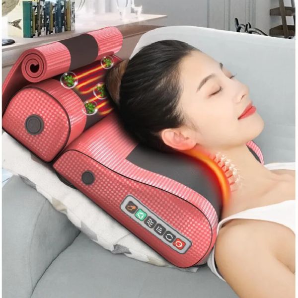 Шейный массажер шея на залете за спиной многофункциональный плечо и шея целый корпус Электрический массажер массаж кузы