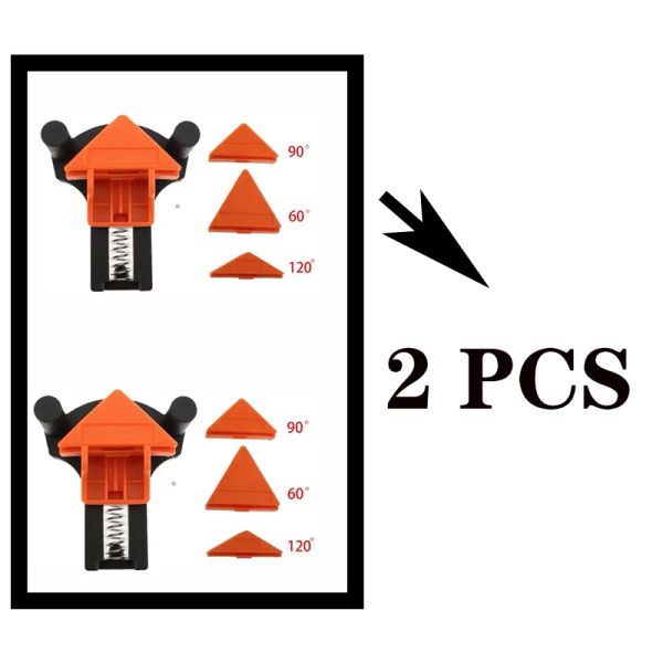 Fissaggio di vendita calda Fissaggio Frame di morsetto angolo 60.90.120 gradini di carpenteria per carpenteria strumenti per le mani in metallo morsetti in legno in metallo
