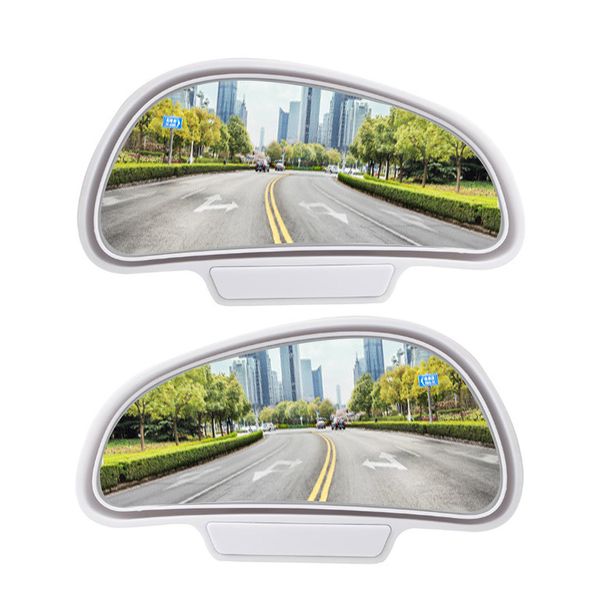 Konvexes Glas Auxiliary Mirror Car Rückspiegel Blind Spot Dead Angle Snap Way für Park Assistant Automotive Accessoires