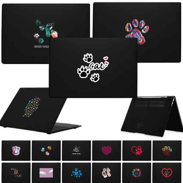 Casos Caso de laptop para Huawei Matebook Matebook D14 D15/14 2021 Case Matebook 16/X 2020/X Pro 13.9 Pegadas Pegadas Presos