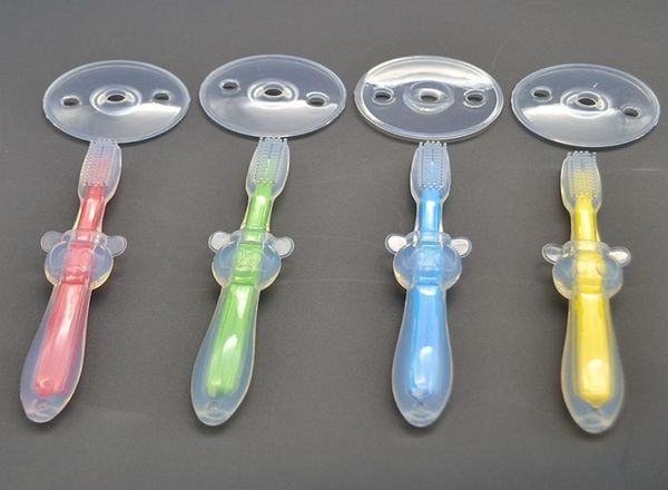 Ragazze per bambini morbidi masticabili teether gelf e silicone training morbido spazzolino da denti per neonati2283742