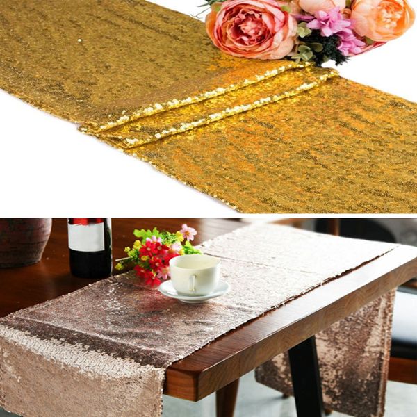 Скинсы скатерть столовая бегун с блестящим вышивкой отель Shiny Table Formal Party Paster Kitchen Supplies Свадебный декор