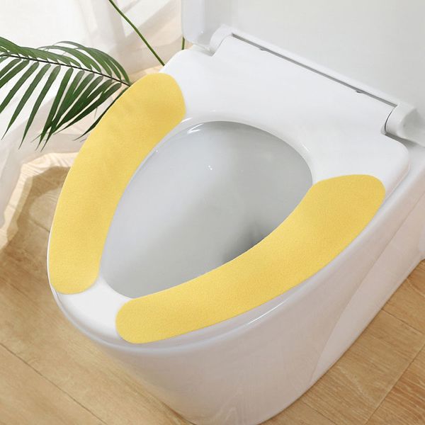 Accessori per il bagno per toilette appiccicoso padie lavabili per casa estate copertura del sedile del bagno portatile accessori per servizi igienici usa e getta