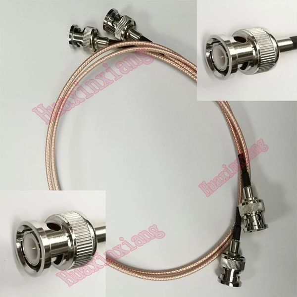 5pcs/Lot BNC-J an BNC-Adapter-Stecker-Stecker RF Koaxialverlängerung Pigtail Cable RG316 50 OHM für CCTV-Kamera