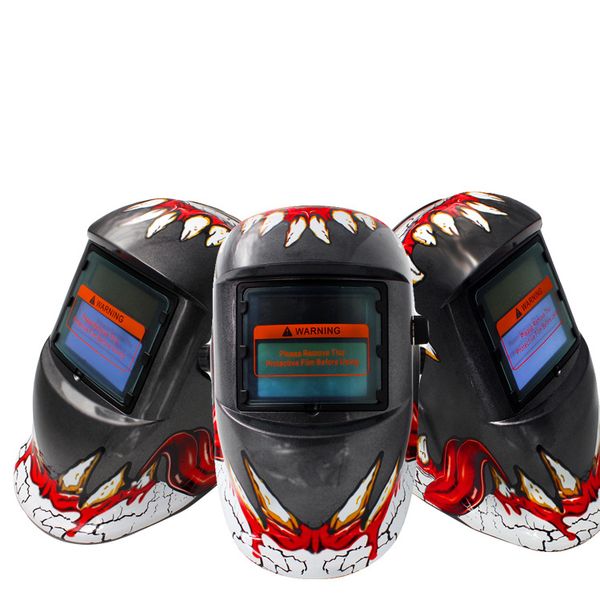 Máscara automática de soldagem de escurecimento para soldagem Goggles de capacete de luz Light Filter Work Work Cap MMA Tig Weld Tusk