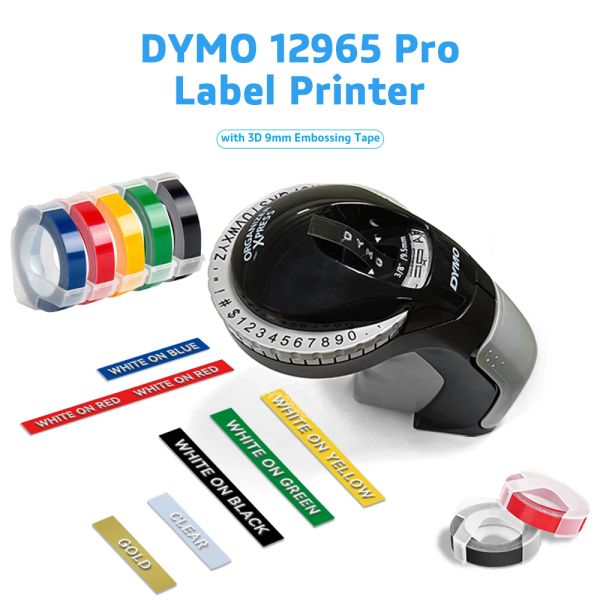 Принтеры Dymo 12965 Labellers Set1, Dymo 12965 Labellers Set2, Dymo 12965 Labellers Set3 Printer Printer (с 5 полосками ленты)