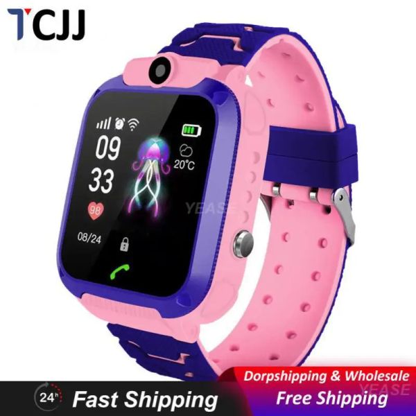 Orologi Waterproof Fun Educational Stylish Indemand Innovative Popular Kids Smartwatch con GPS Monitor Smartwatch Secure Dureble GPS