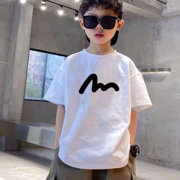 G Family Trendy Brand Kurzarm T-Shirt, gutaussehende Jungen und Mädchen, explosive Straße, Kinderkleidung, Jungen, Big M Elementary School-Schüler