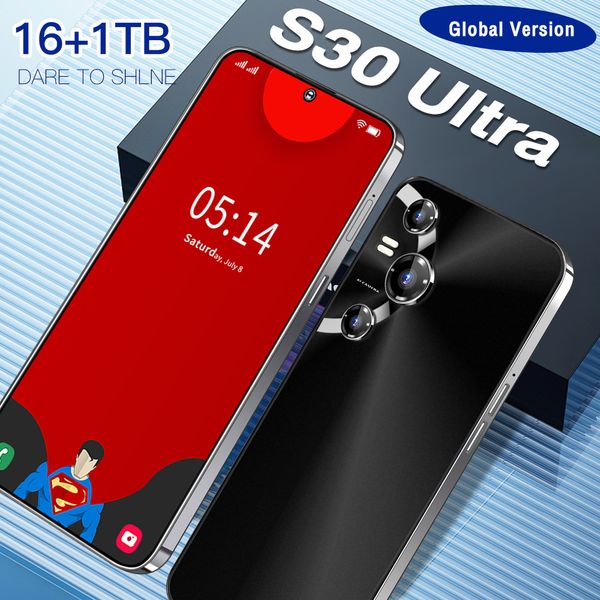 S30ULTRA Stokta Yeni Sıcak Çapraz Sınırla 6.53 inç 4G Android 3 64GB Akıllı Telefon Fabrikası Dış Ticaret Teslimi