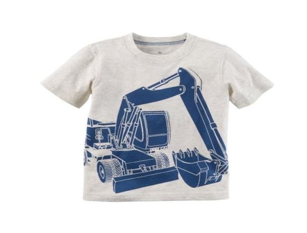 Digger Boys Kleidung Shirts Kinder T -Shirts Baby Boys T -Shirts Sommer Kid Shirt Top 100 Baumwolle 6 9 12 18 24 Monate 2104135970597