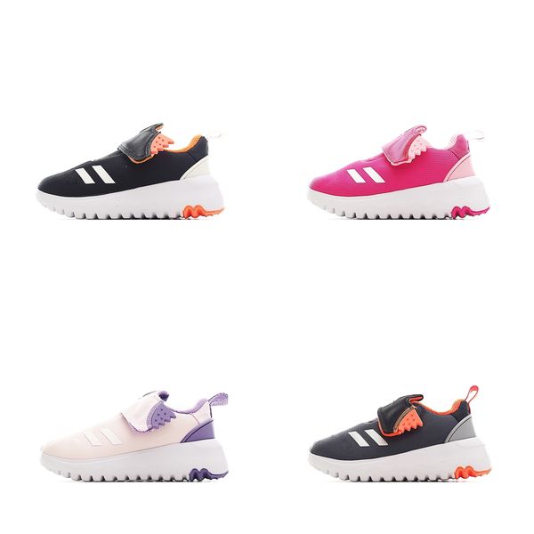 Designer infantil sapatos casuais tênis de corrida atléticos meninas meninas tênis triplos preto branco arco -íris mundial em todo o mundo treinadores esportivos ao ar livre